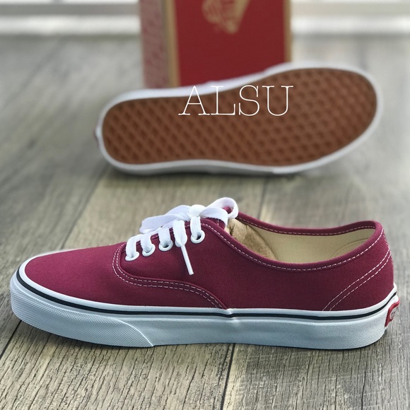 NWT VANS AUTHENTIC Dry Rose🌹True White W AUTHENT - Picture 2 of 8